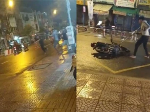 TPHCM: Hai nhóm thanh thiếu niên hẹn nhau hỗn chiến kinh hoàng vì chuyện tình cảm