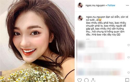 Văn Đức có tình mới, Ngọc Nữ bất ngờ bóng gió ai đó đang "diễn" và tỏ ý không quan tâm nhưng vẫn phải viết status "dằn mặt"?