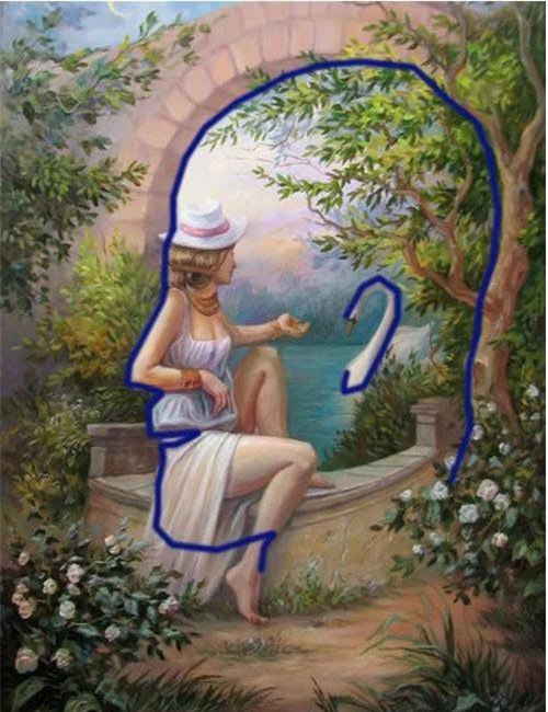 Người đàn ông ở đâu trong bức ảnh này?