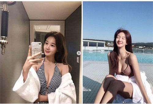 Gái xinh xứ Hàn mặt thiên thần body cực phẩm: Khoe đường cong nửa kín nửa hở khiến anh em nhức mắt