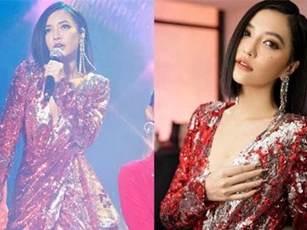 Khoe chân thon dài "cực phẩm", Bích Phương xinh đẹp hết cỡ khi lần đầu hát ca khúc bị chê phản cảm "Đi đu đưa đi"
