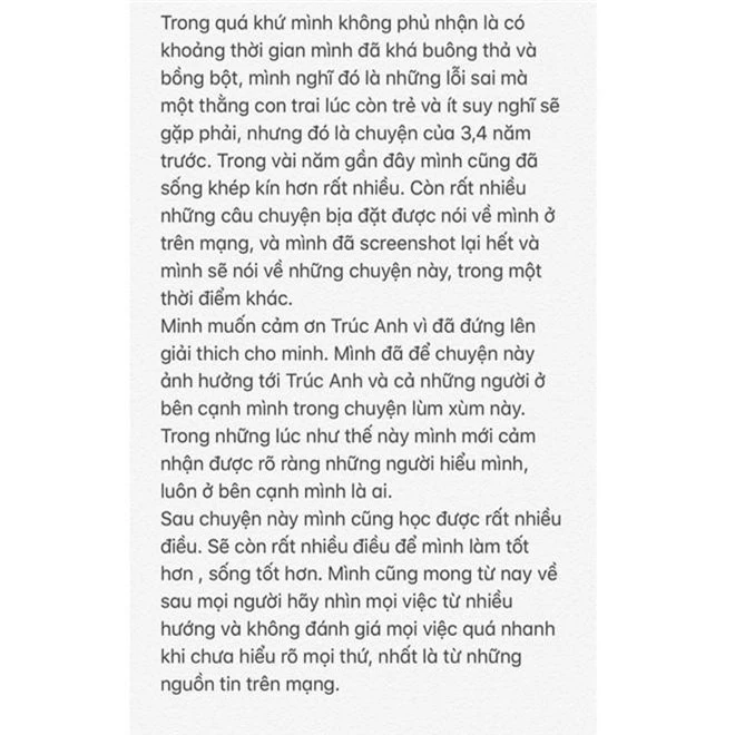 Huyme viết tâm thư một lần nói ra hết khúc mắc trong mối quan hệ bùng binh với Trúc Anh và Hàn Hằng - Ảnh 3.