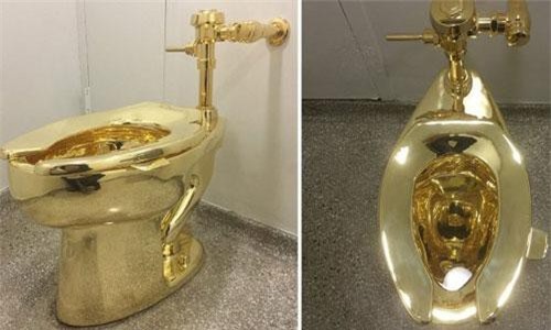 Cung điện Anh lắp bồn cầu vàng 1,2 triệu USD cho khách sử dụng