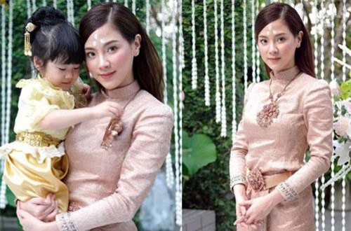 Sau 5 tháng mỹ nhân "Chiếc lá bay" Baifern gây sốt trở lại khi diện trang phục truyền thống Thái Lan cực xinh đẹp