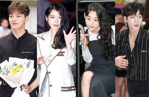 Tiệc mừng công "Hotel del luna" gây sốt: IU đẹp đỉnh cao đọ sắc nữ phụ, sao nhí "Mặt trăng ôm mặt trời" bảnh hết nấc