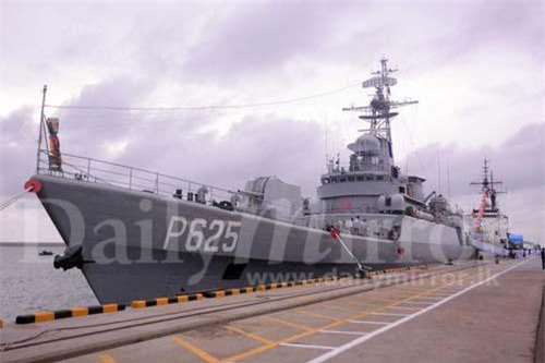 Trung Quốc tặng tàu chiến tháo hết vũ khí khủng, Sri Lanka méo mặt?