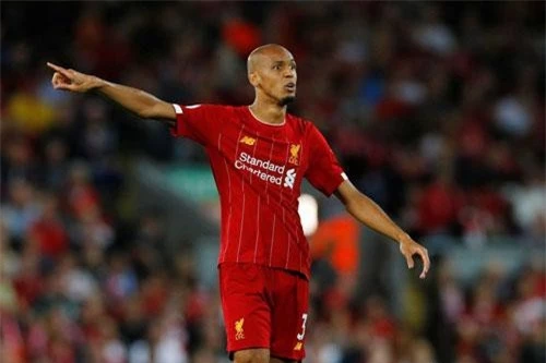 Tiền vệ: Fabinho (Liverpool).