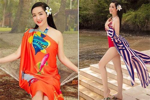Đã U50 nhưng Giáng My vẫn tự tin diện đồ bơi khoe vóc dáng "chuẩn chỉnh" khiến gái đôi mươi cũng phải ghen tị