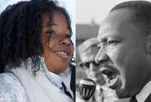 Yolanda Renee King (trái) - cháu gái của nhà hoạt động Martin Lurther King - sẽ trở thành Tổng thống Mỹ vào năm 2030?