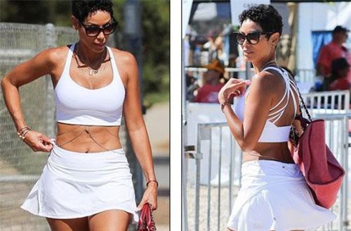 Nicole Murphy tái xuất 'bốc lửa' sau scandal hôn nhầm người có vợ