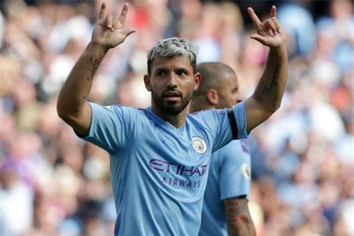 Đội hình tiêu biểu vòng 4 Premier League: Vinh danh Aguero