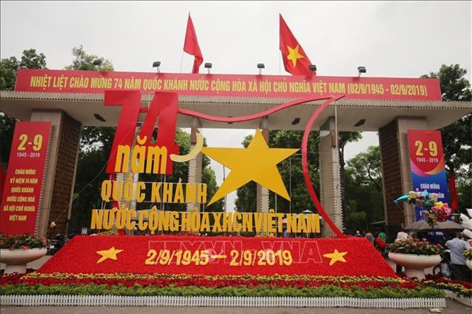 Muôn nơi rực cờ hoa chào mừng Lễ Độc lập 2/9