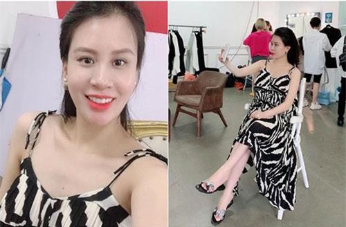 Bà xã cựu tiếp viên hàng không của MC Thành Trung tự tin khoe bụng bầu lớn, tiết lộ những khó khăn trong lúc bụng ngày càng to