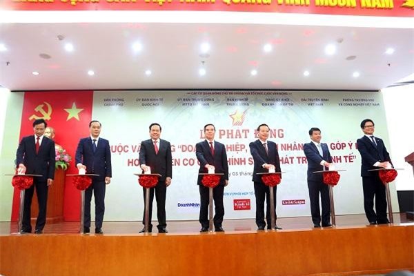 Phát động doanh nghiệp, doanh nhân góp ý hoàn thiện cơ chế phát triển kinh tế