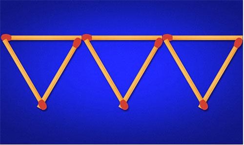 Câu đố di chuyển que diêm đơn giản nhưng không dễ