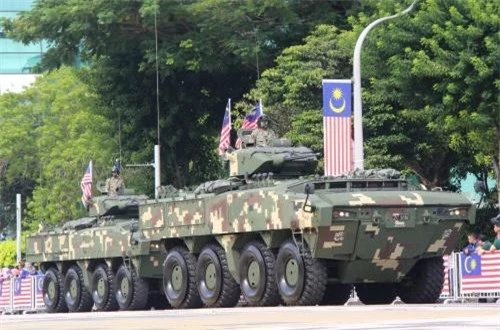 Xe thiết giáp đa năng AV8 Gempita cũng do Malaysia hợp tác cùng Thổ Nhĩ Kỳ sản xuất. Ảnh: Dambiev