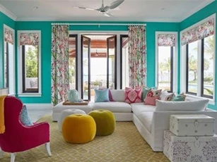 Điểm một chút hồng trong nhà sẽ khiến không gian sống trở nên nhẹ nhàng, dễ chịu hơn rất nhiều
