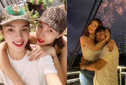 Sao Vbiz ngắm pháo hoa đón Quốc Khánh bên nhau, "tình" nhất là cặp đôi Kỳ Duyên - Minh Triệu