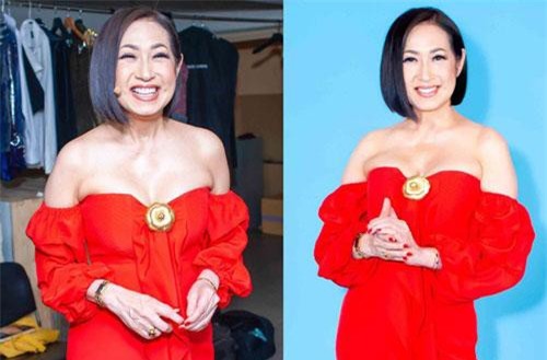 Danh ca Ý Lan 61 tuổi vẫn mặc hở hang khoe body đến "ngộp thở"