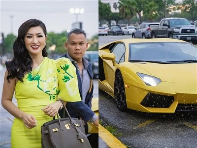 hong nhung giau co nao khi deo nhan 30.000 usd, lai lamborghini 500.000 usd? hinh anh 4