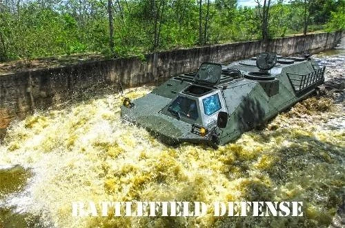 Thực tế R600 vốn dĩ được thiết kế để đáp ứng yêu cầu hiện đại hóa cơ giới Thủy quân Lục chiến Thái Lan. Ảnh: Battlefield Defense