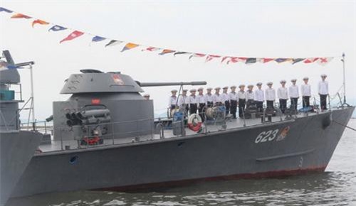 Việt Nam nâng cấp tàu tuần tra cỡ nhỏ bằng cách tích hợp tháp pháo xe tăng?