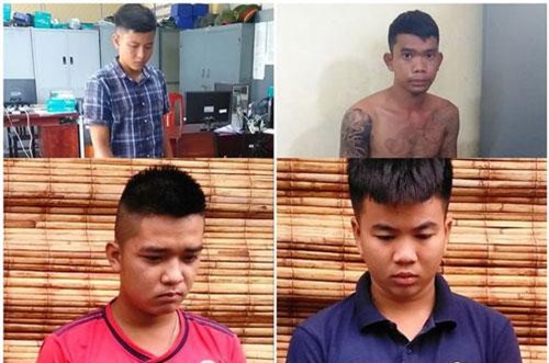 Tiền Giang: Bắt nhóm thanh niên dùng mã tấu chém đối thủ trọng thương