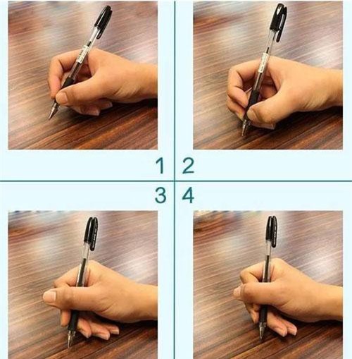 Trắc nghiệm: Lời khuyên giúp bạn thành công qua tư thế cầm bút
