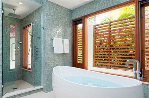 Đây là gam màu bạn nên thử ít nhất một lần cho phòng tắm gia đình