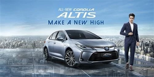 Toyota Corolla Altis thế hệ mới trình làng
