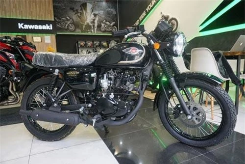 Kawasaki W175 SE. Ảnh: Kawasaki Việt Nam.