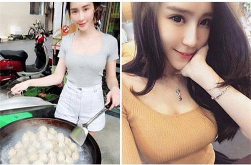 Nhờ ngoại hình xinh đẹp, cô gái bán bánh bao bỗng dưng kiếm bộn tiền, có khách còn đặt hẳn 10.000 cái