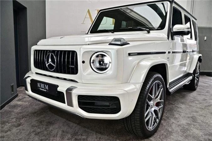 Đại gia Hà Nội tậu Mercedes-AMG G63 màu trắng đầu tiên tại Việt Nam