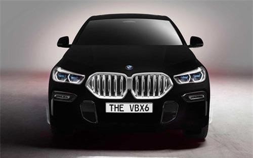 'Soi' BMW X6 bản đặc biệt sở hữu màu sơn đen nhất thế giới