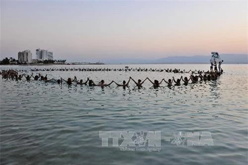 Biển Chết. Ảnh: THX/TTXVN