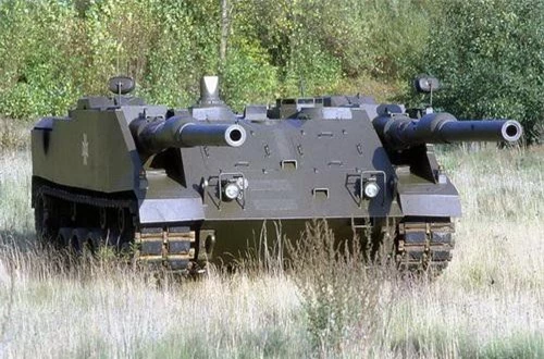 Nguyên mẫu thử nghiệm của xe tăng VT 1. Ảnh: Military Today.