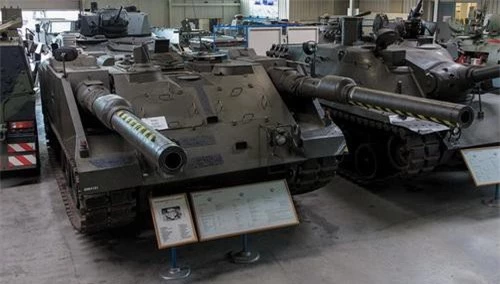 Một chiếc VT 1 được trưng bày trong bảo tàng tại Đức. Ảnh: Military Today.