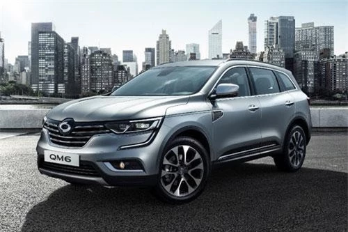 10. Renault Samsung QM6 (doanh số: 4.507 chiếc).