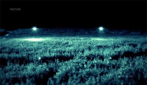 Những đốm sáng kỳ lạ thường xuyên xuất hiện quanh trang trại gây hoang mang xen lẫn hiếu kỳ. Ảnh: NYTimes
