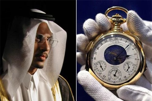 Sheikh Saud Bin Mohammed Al-Thani đã qua đời hai ngày trước khi chiếc đồng hồ được bán. Nguồn: Mirror.