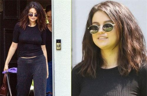 Lên cân như Selena Gomez: Mặt ngấn nọng cằm nhưng để mặt mộc, dắt chó đi dạo sương sương thôi cũng gây bão