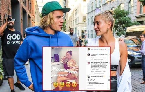 Justin Bieber tự hào khoe ảnh vợ để mặt mộc quá đỉnh, phản ứng của Hailey Baldwin gây chú ý