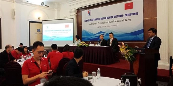 ông Lê Hoàng Tài - Phó Cục trưởng Cục Xúc tiến thương mại - phát biểu tại hội thảo.