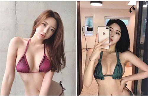 Chiêm ngưỡng nhan sắc hai gái xinh làng mẫu hot nhất Hàn Quốc: Chân dài miên man, body "bỏng mắt"