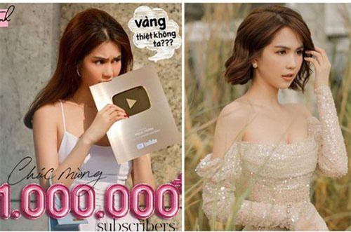 Hơn đứt nhiều Youtuber đình đám, Ngọc Trinh là cái tên mới nhất giành được nút vàng Youtube