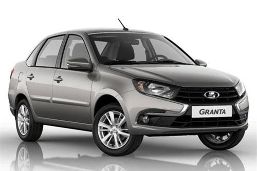 1. Lada Granta (doanh số: 11.132 chiếc).