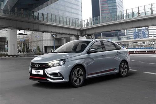 2. Lada Vesta (doanh số: 9.329 chiếc).