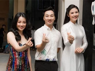 Nhí nhảnh "thả tim" cùng Thành Trung, Quỳnh Chi, Ngọc Hân lại để lộ chi tiết này