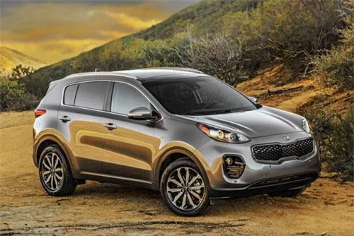 7. Kia Sportage (doanh số: 3.850 chiếc).