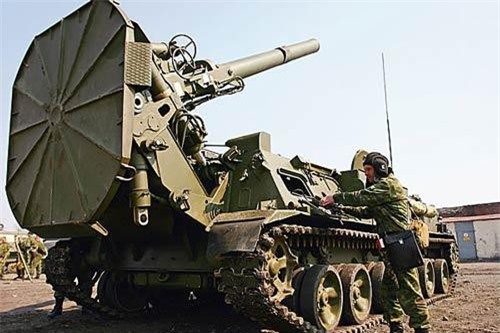 Nga diễn tập với siêu cối có thể bắn đạn hạt nhân